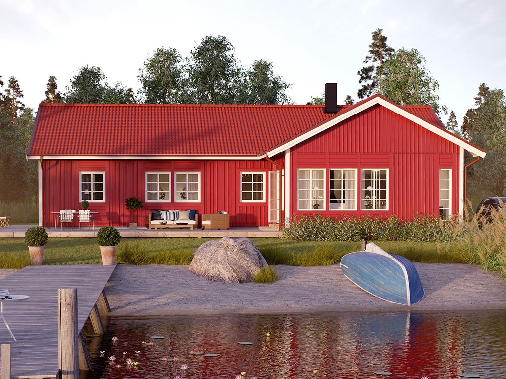 Smart vinkelhus "Villa Vetlanda"