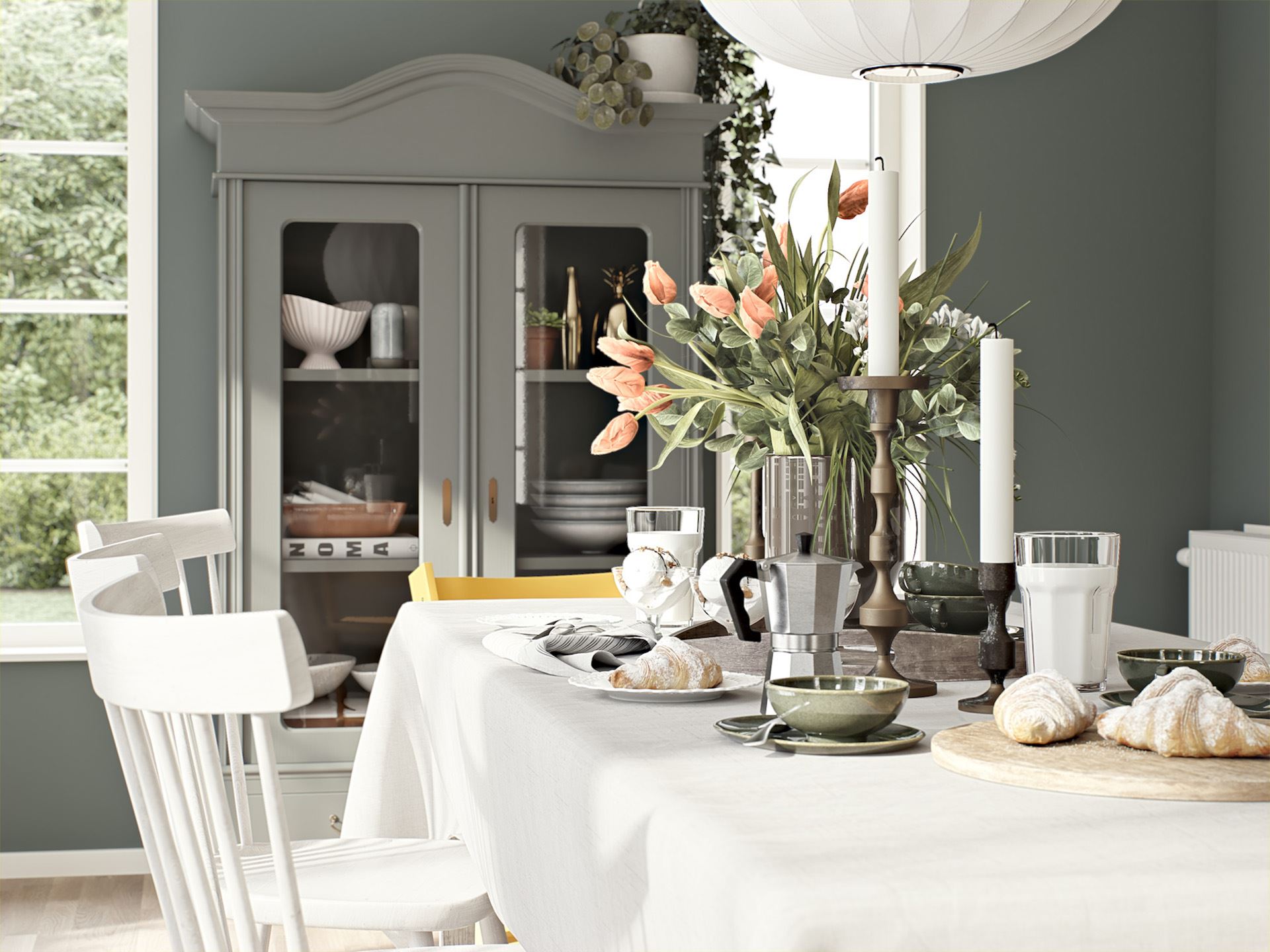 Inspirationsbild för inredning i nybyggt hus