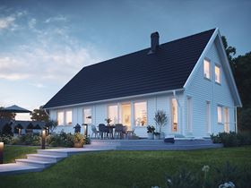1,5 planshus Villa Kalmar från Smålandsvillan