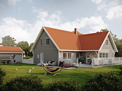 1,5 planshus Villa Lekeryd från Smålandsvillan