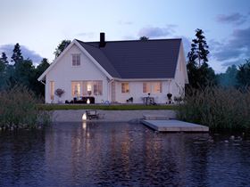 1,5 planshus Villa Nybro från Smålandsvillan