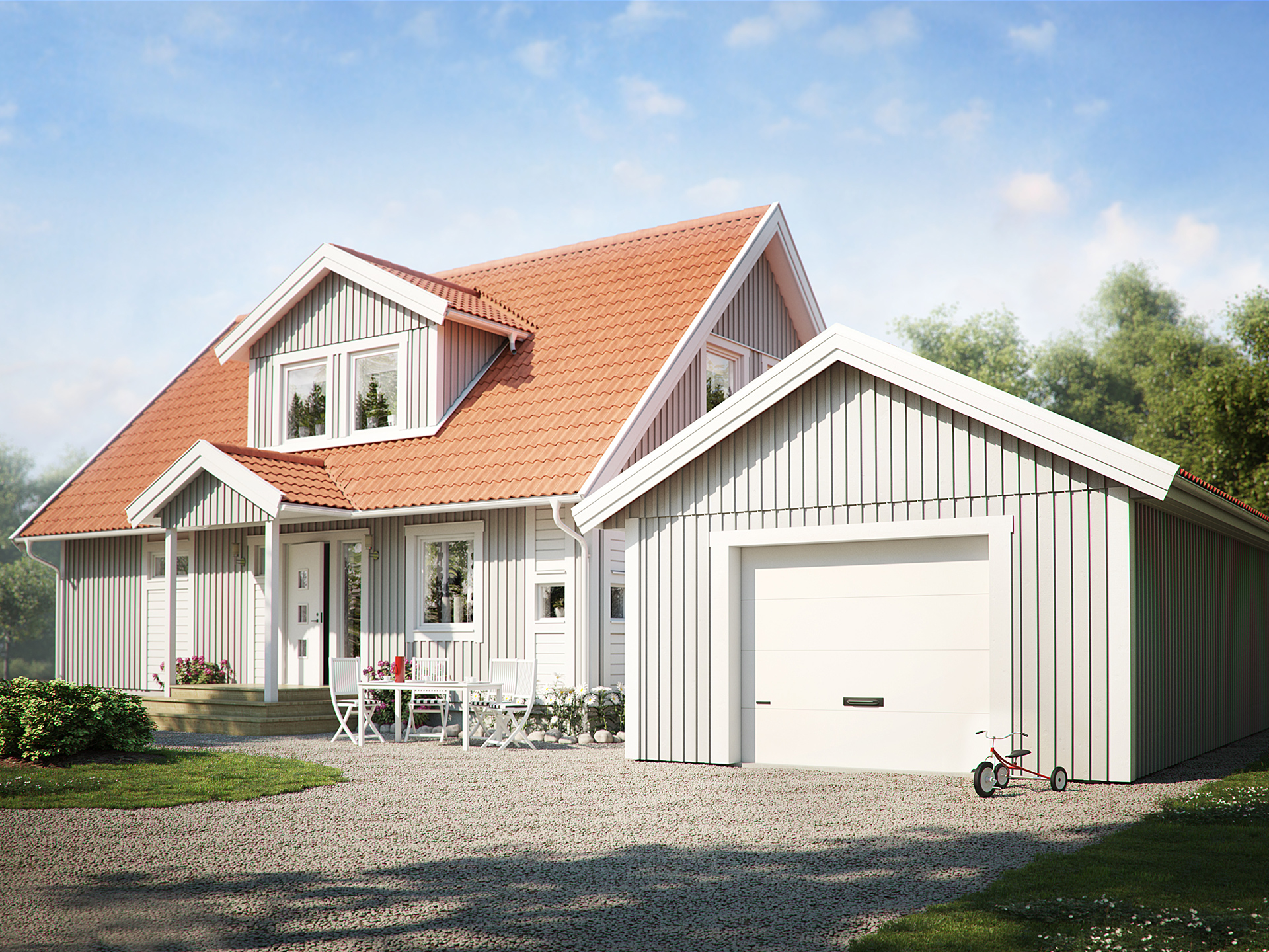 Garage u0026 carport  Bygg garage u0026 sidobyggnader  Sm�landsVillan